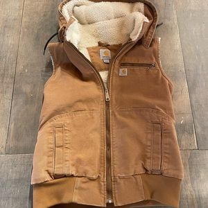 Carhartt weathered duck wildwood vest